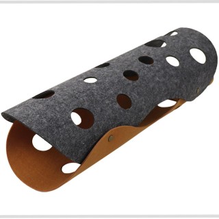 Katzentunnel aus Filz, abriebfest, interaktiv, zusammenklappbar, universelles Katzentunnel-Röhrenspielzeug für Katzen