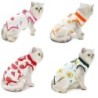 Genesungsanzug für Katzen, Kätzchenanzug, E-Halsband-Alternative für Katzen, Welpen, kleine Hunde, Bauchhaut, Anti-Leck-Pyjam