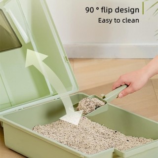 Tragbare faltbare Katzentoilette für den Außenbereich, wasserdicht, für Reisen, Katzentoilette, Hundetoilette, faltbares Katz