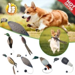 Bissfestes Kauspielzeug für Hunde, Stockenten-Entenköder, künstliche Ente, Vogel-Apportierspielzeug 3