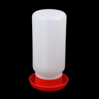 Verdickter Geflügel-Futter- und Trinker, Wasser-Lebensmittelspender, automatischer Hühner-/Vögel-/Küken-Tränke, Fütterungseim