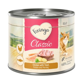 Feringa Classic Meat Menü 6 x 200 g - Forelle & Huhn