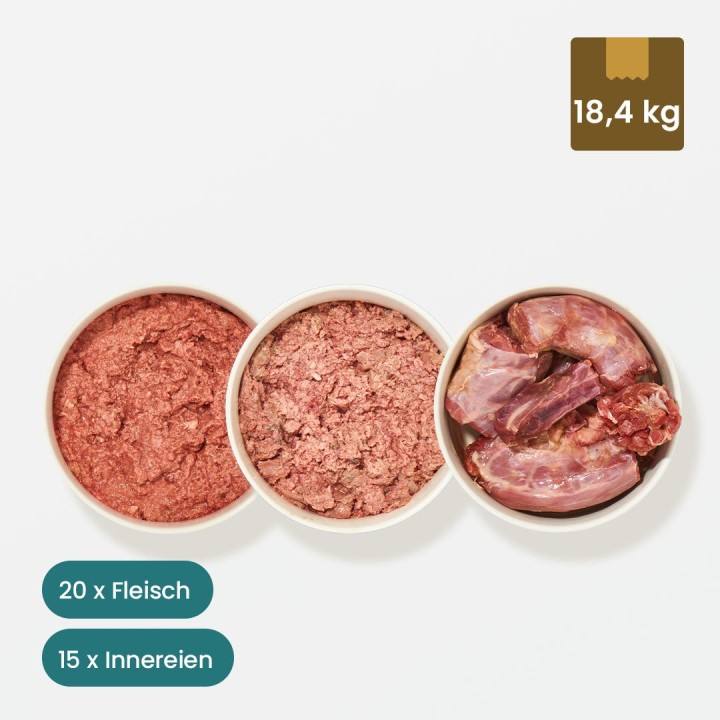Schlemmer Paket HUND (Inhalt 18,6 kg)