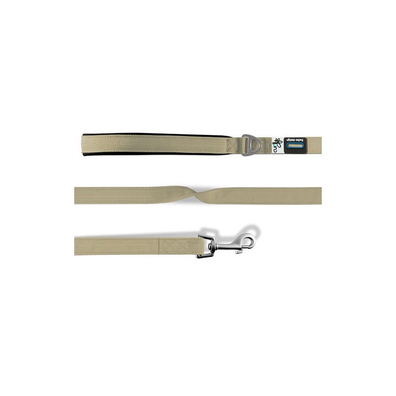 Curli Basic Leash - Medium - Hellblau