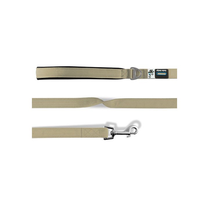 Curli Basic Leash - Medium - Hellblau