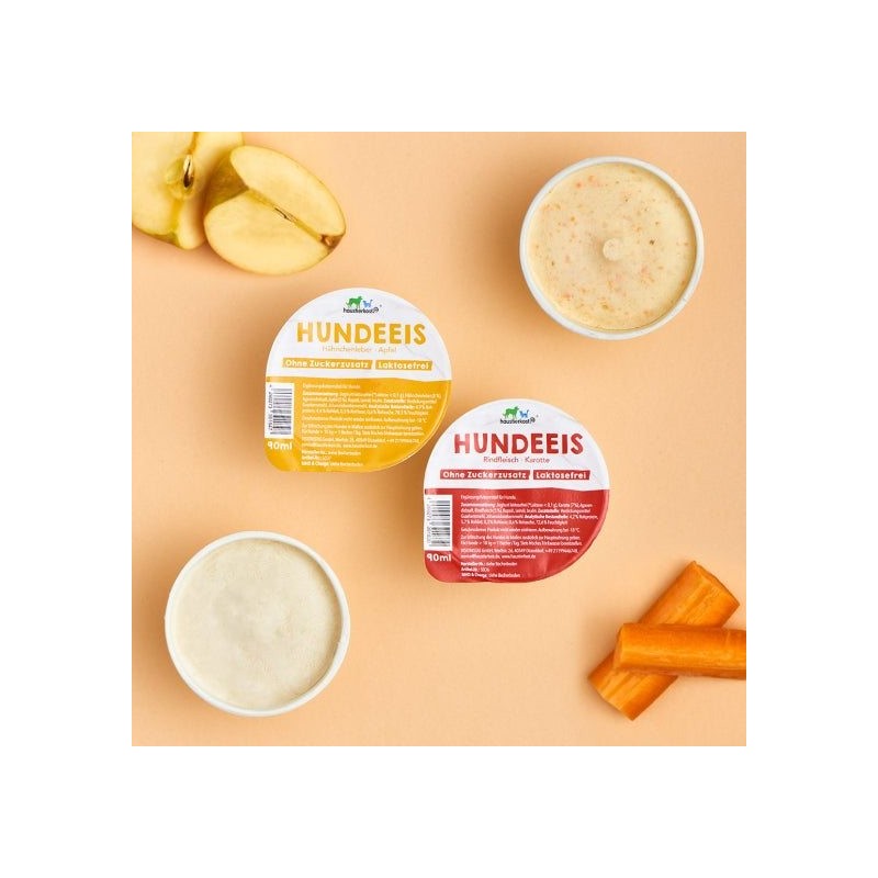 Hundeeis Rind & Huhn (2x2 Stk.)