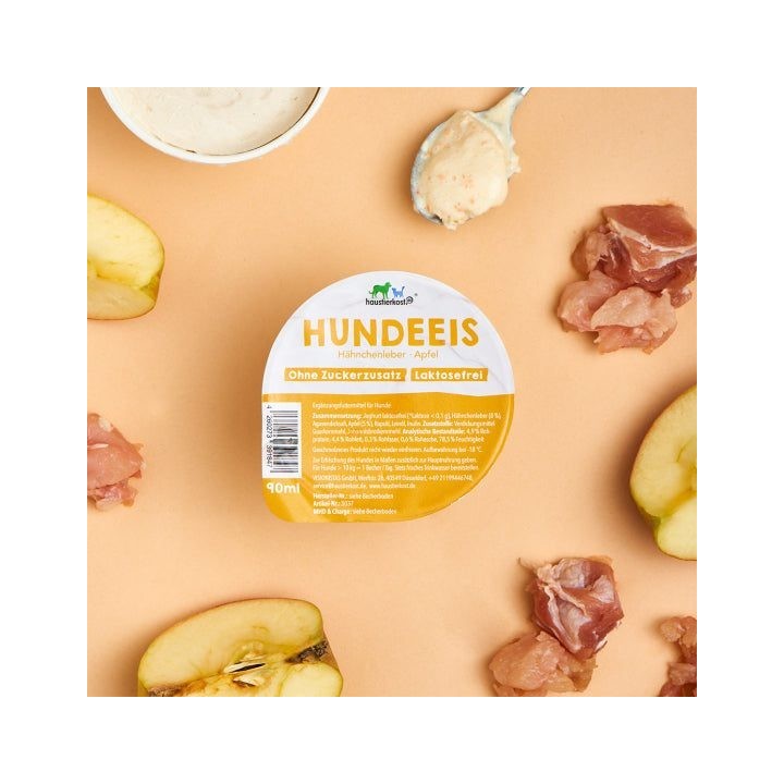 Hundeeis Huhn, 90 ml