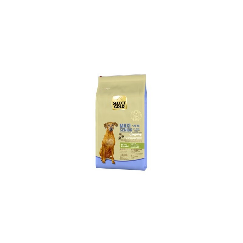 SELECT GOLD Sensitive Senior Maxi Ente und Kartoffel 2x12 kg