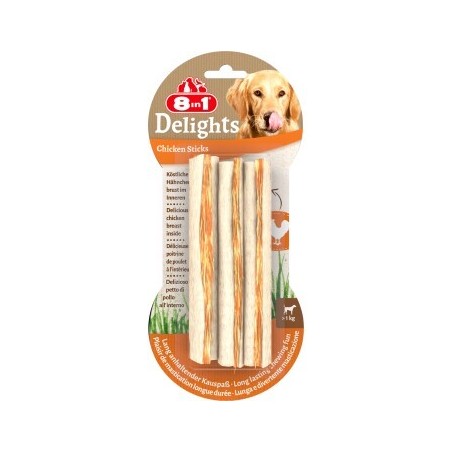 8in1 Delights Kausticks 1x3 Stück Hähnchen