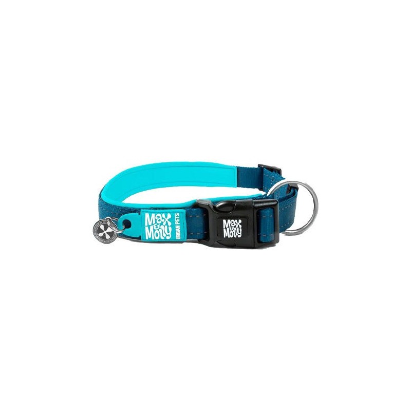Max & Molly Smart ID Halsband - Orange - M