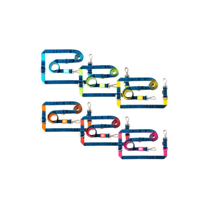 Max & Molly Multi-Function Hundeleine - Blau - S