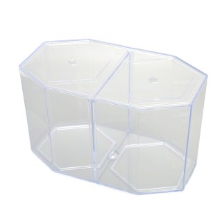 Aquarium-Fischzuchtbox, Mehrzweck-Fischisolationsbox, transparent, achteckig, für die Fischzucht