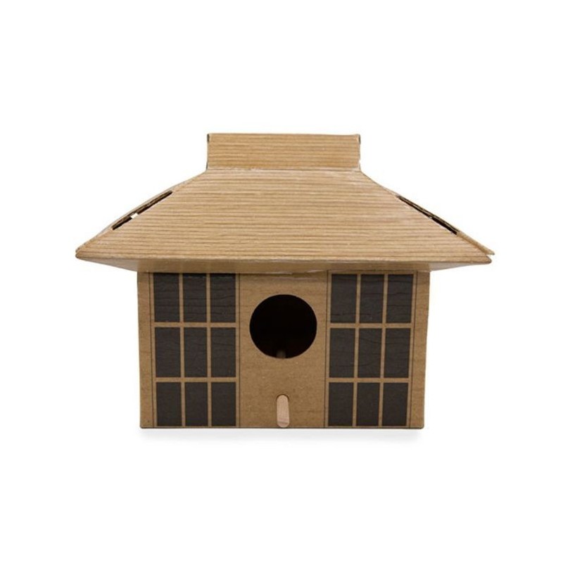 Vogelhaus - DIY - Braun - Wasserfest - Kleine Größe - Japanisches Haus