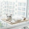 Hamac de Fenêtre Chat, Chaiselongue de Fenêtre pour Chat, Chat de Rebord de Fenêtre Transparent, maximale Ladekapazität 20 kg