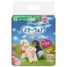 Manners Wear Hundewindeln für Mädchen, Größe SS, ultraklein, kleine Hunde, rosa Schleife, blaue Schleife, 304 Stück, Stücke x