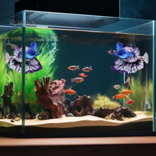 Betta-Fisch-Blattunterlage, Aquarium-Dekoration, Stressabbau, Privatsphäre verbessernd, realistisches Ruhebett, Hängematte, s