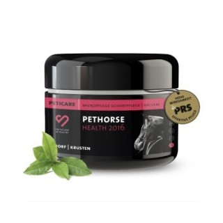 Peticare Anti-Schorf & Wunden Salbe für Pferde, bei Krusten Mauke Raspe | 50 ml