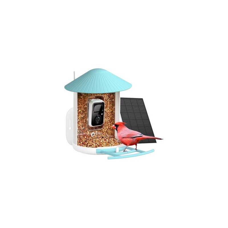 BIRDFY Futtersation AI im Abonnement + Solarpanel