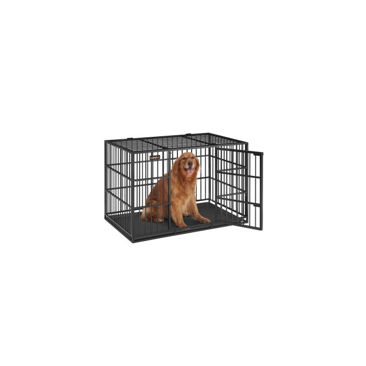 FEANDREA Hundekäfig Hundebox für mittelgroße und große Hunde 1,22 m, 75 cm, 80 cm