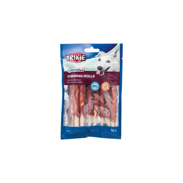 Trixie Denta Fun - Duck Chewing Rolls - 140 g
