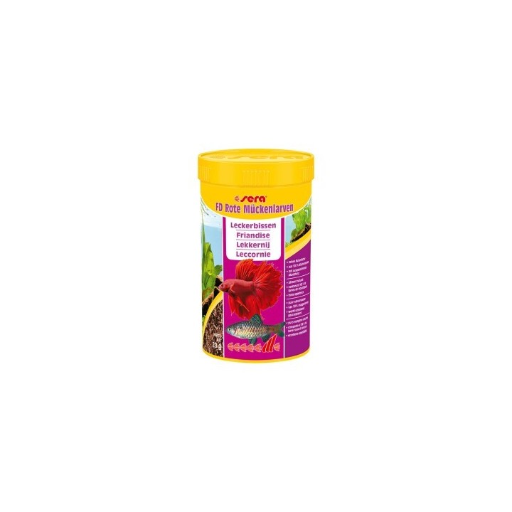Sera FD Rote Mückenlarven 250ml