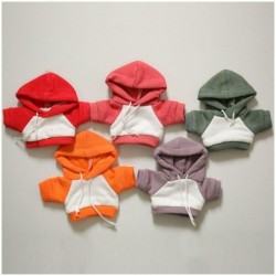 Süße Sweatshirt-Outfits, Freizeitkleidung, modische Kleidung, hochwertige Puppenoberteile für 10 cm große Baumwollpuppen 11