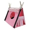 Hamster Versteck Zelt Kaninchen Ratte Tunnel Haus Kleine Tier Rohr Spielzeug Warm Nest Lebensraum Rosa rosa