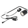 Aquarium Fisch Tank wasserdichte LED Licht Lampe Downlight mit Clip 12 W  (schwarz) schwarz