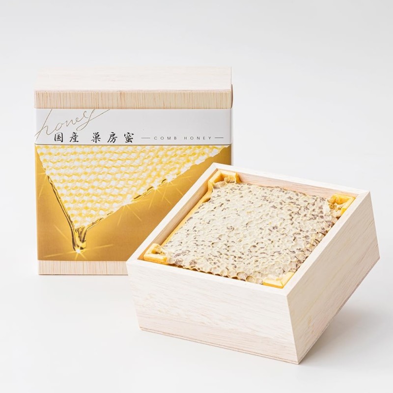 Sugi Bee Garden Heimischer Bienenstockhonig 300g (quatratische Kiste)