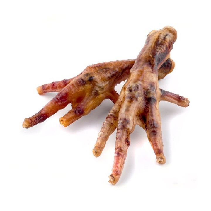 MACED Hühnerfüße weiss 5 St