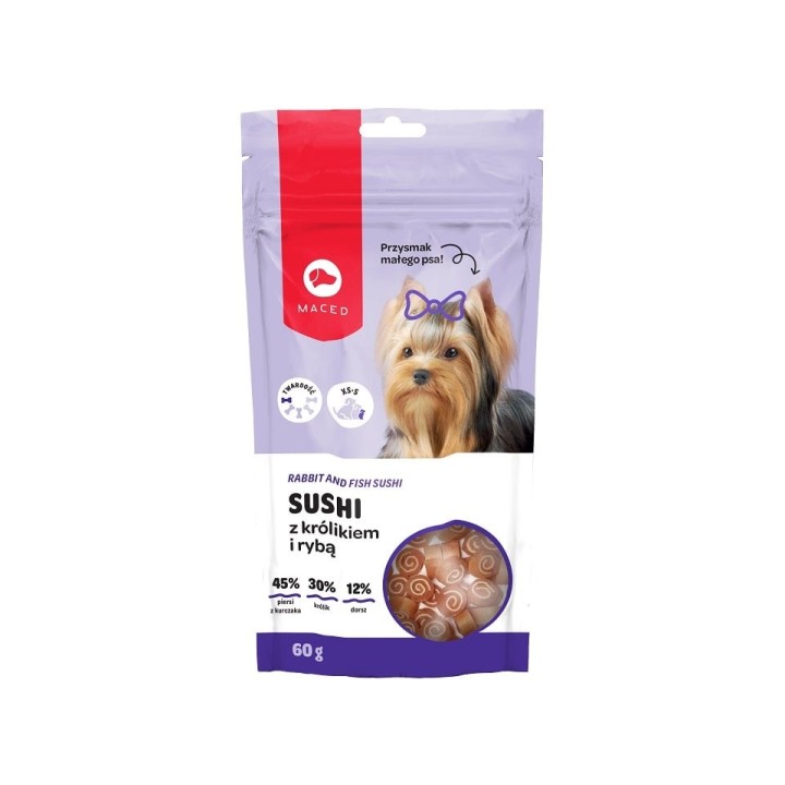 MACED York Sushi Kaninchen Fisch 60 g