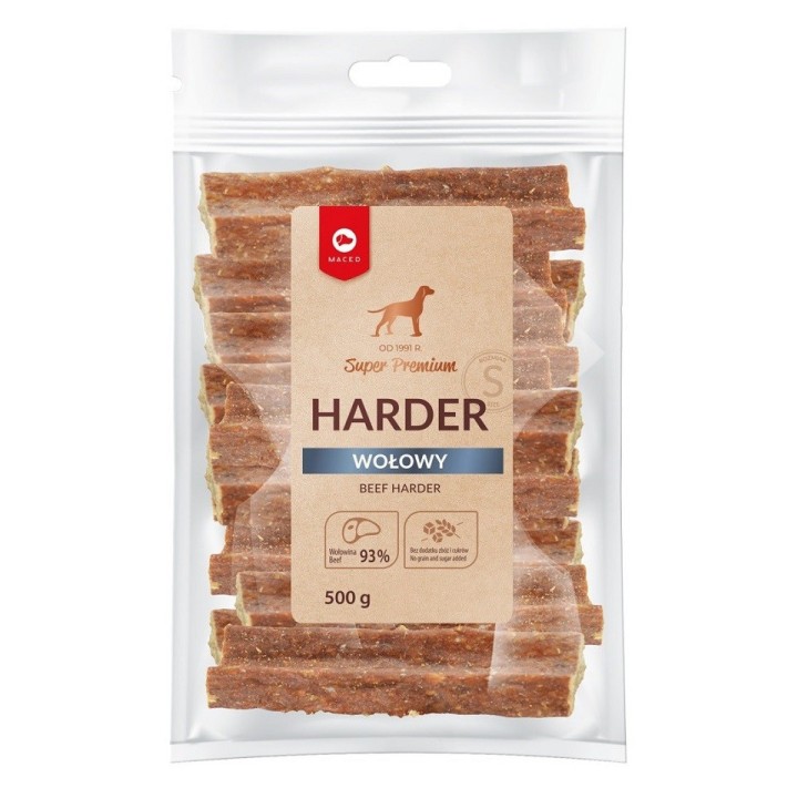 MACED Super Premium Harder Rindfleisch kauen Hund behandeln 500g