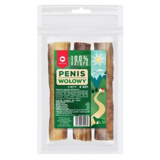 MACED Natural Rindfleisch Penis geschnitten 3 Stk
