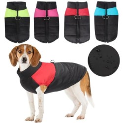 Wasserdichte Hundekleidung für kleine und große Hunde, Jacke, warme Weste für den Winter, Chihuahua, französische Bulldogge,
