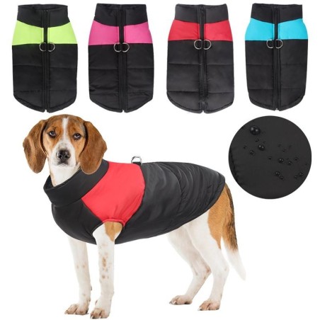 Wasserdichte Hundekleidung für kleine und große Hunde, Jacke, warme Weste für den Winter, Chihuahua, französische Bulldogge,