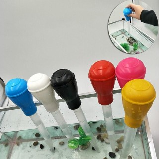 30Ml Versorgung Rohr Aquarium Clean Tool Pipette Fisch Tank Siphon Pumpe Wasser Wechsler 30ml schwarz