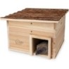 WILDLIFE HOME Igelhaus mit Rindendach