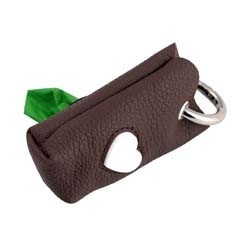 HUNTER Kotbeutelspender Love braun, Maße: ca. 10 x 5 cm