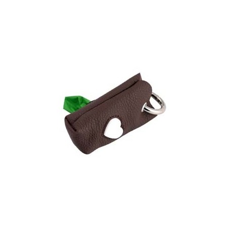 HUNTER Kotbeutelspender Love braun, Maße: ca. 10 x 5 cm