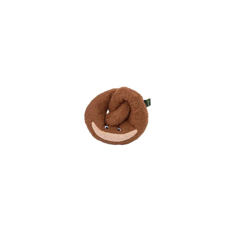 HUNTER Hunde-Spielzeug BELEM Brezel braun, Länge: ca. 19 cm