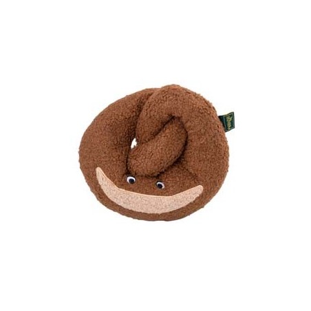 HUNTER Hunde-Spielzeug BELEM Brezel braun, Länge: ca. 19 cm