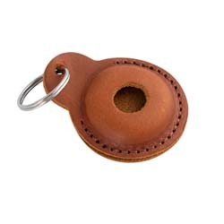 HUNTER Apple AirTag-Halter Viborg cognac, Maße: ca. 4,7 x 6 cm