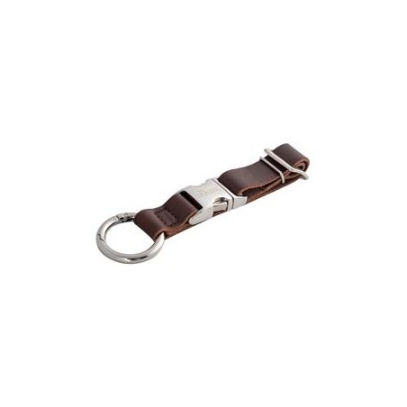 HUNTER Leinenhalter Barrit dunkelbraun, Maße: ca. 16 x 2 cm