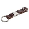 HUNTER Leinenhalter Barrit dunkelbraun, Maße: ca. 16 x 2 cm