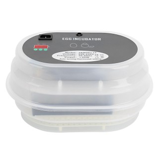 Automatischer digitaler Geflügelbrutkasten für 12 Eier zum Schlüpfen von Hühnern und Enten (UK-Stecker)