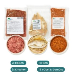 haustierkost.de Frostfutter Paket Hund Purinarm 9 kg