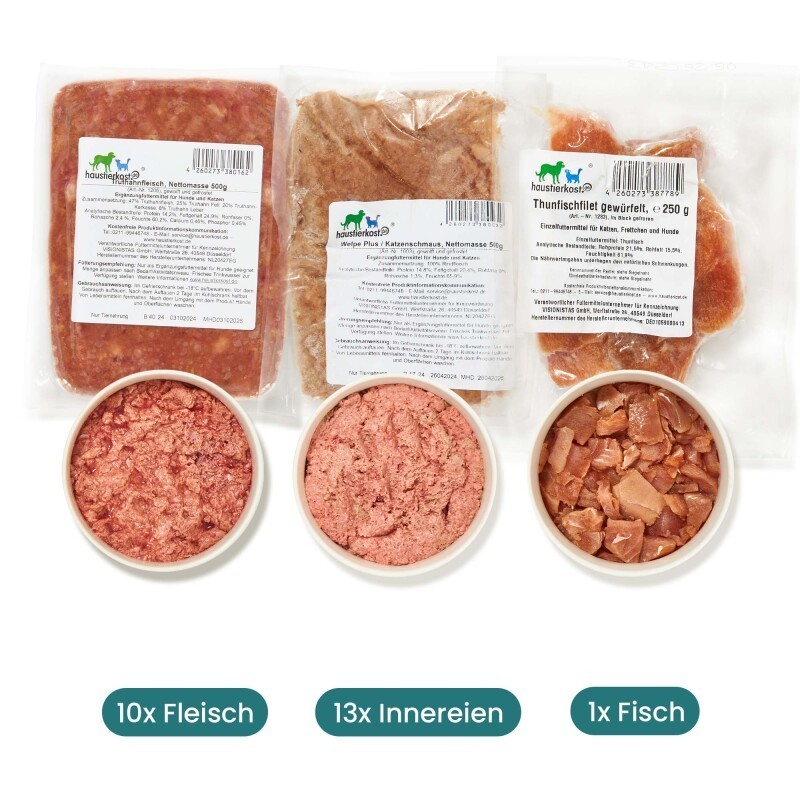 haustierkost.de Katze Adult Frostfutter Menü 9 kg