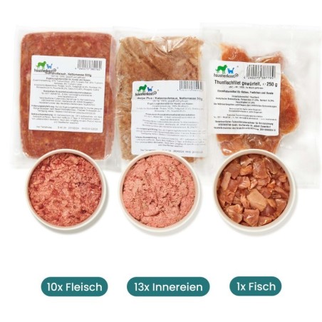 haustierkost.de Katze Adult Frostfutter Menü 9 kg