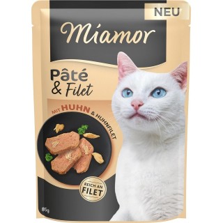 MIAMOR Pate and Filet with Chicken 85 g