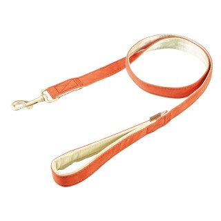 Doggyman Tailor Hundeleine L Wildleder Style Orange Doggy's orange